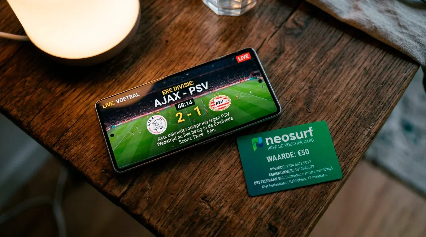 Live Wedden met Neosurf — In-Play Stortingen & Tips 2026