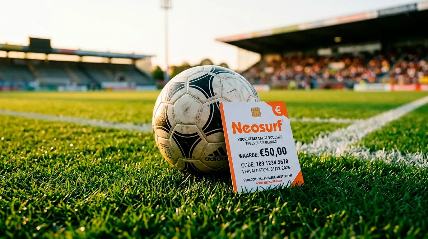 Voetbal Wedden met Neosurf — Eredivisie & CL Gids 2026