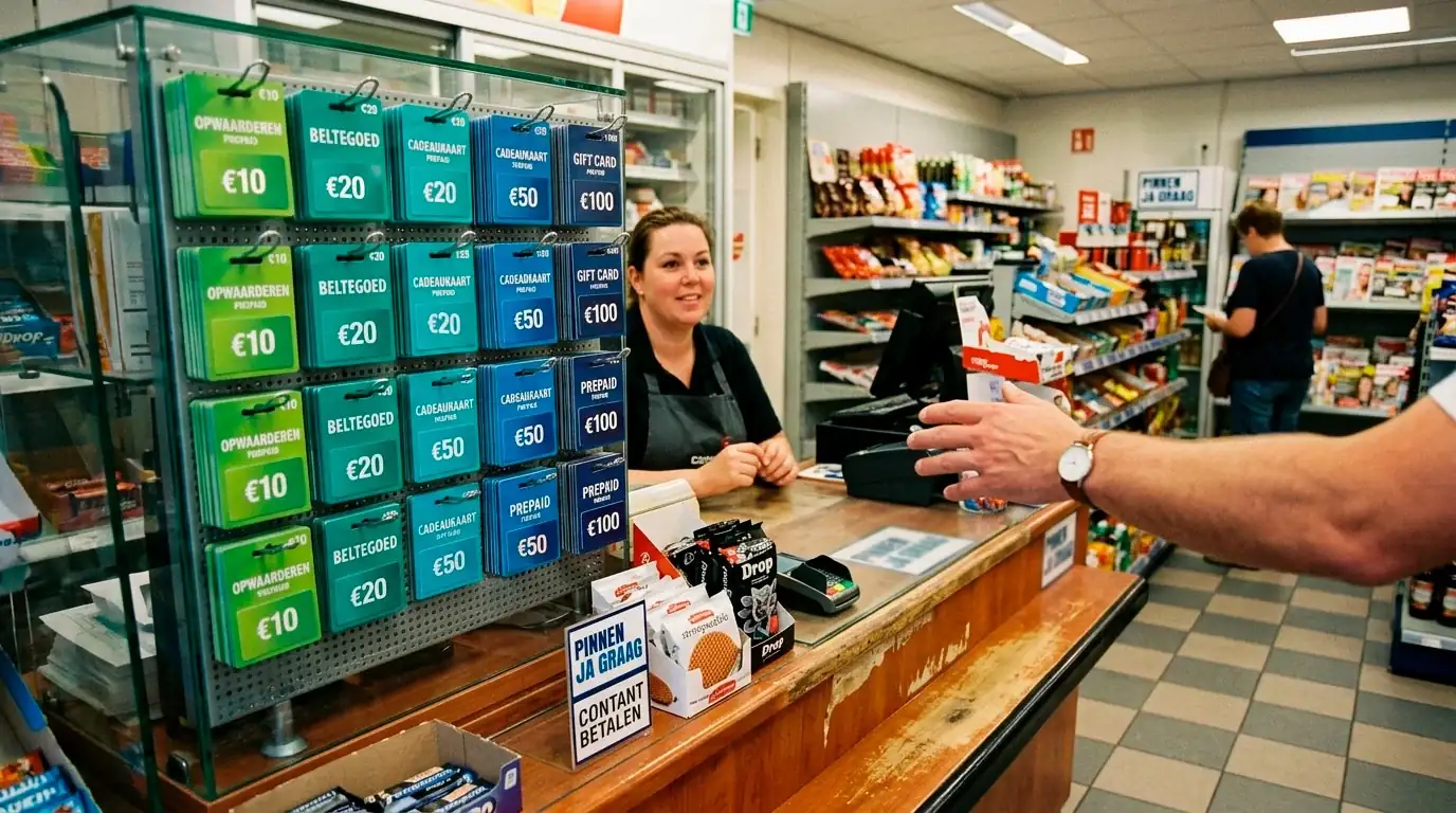 Neosurf prepaid voucher kopen bij een verkooppunt in Nederland